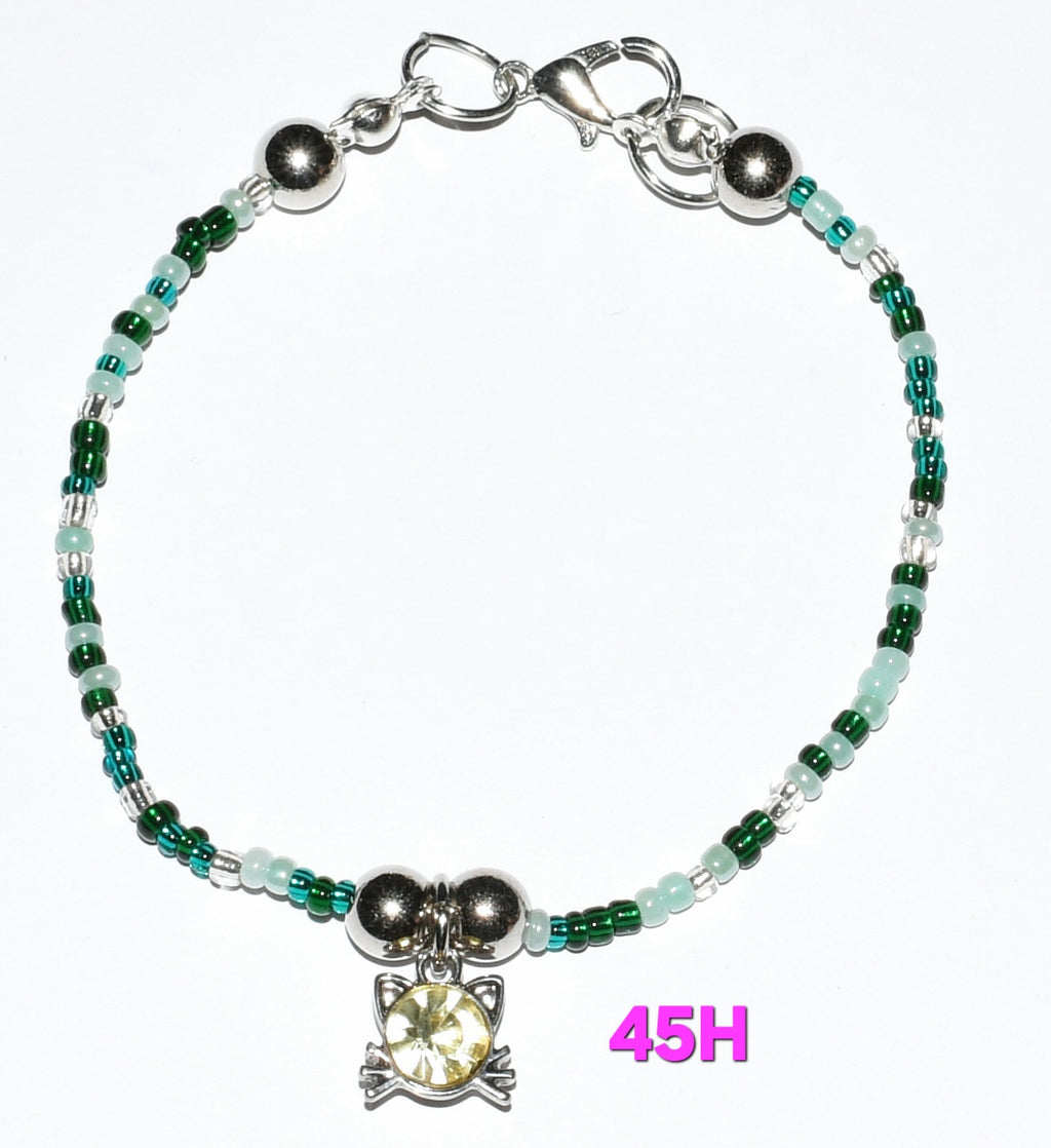 Kitty Cat Charm Bracelets