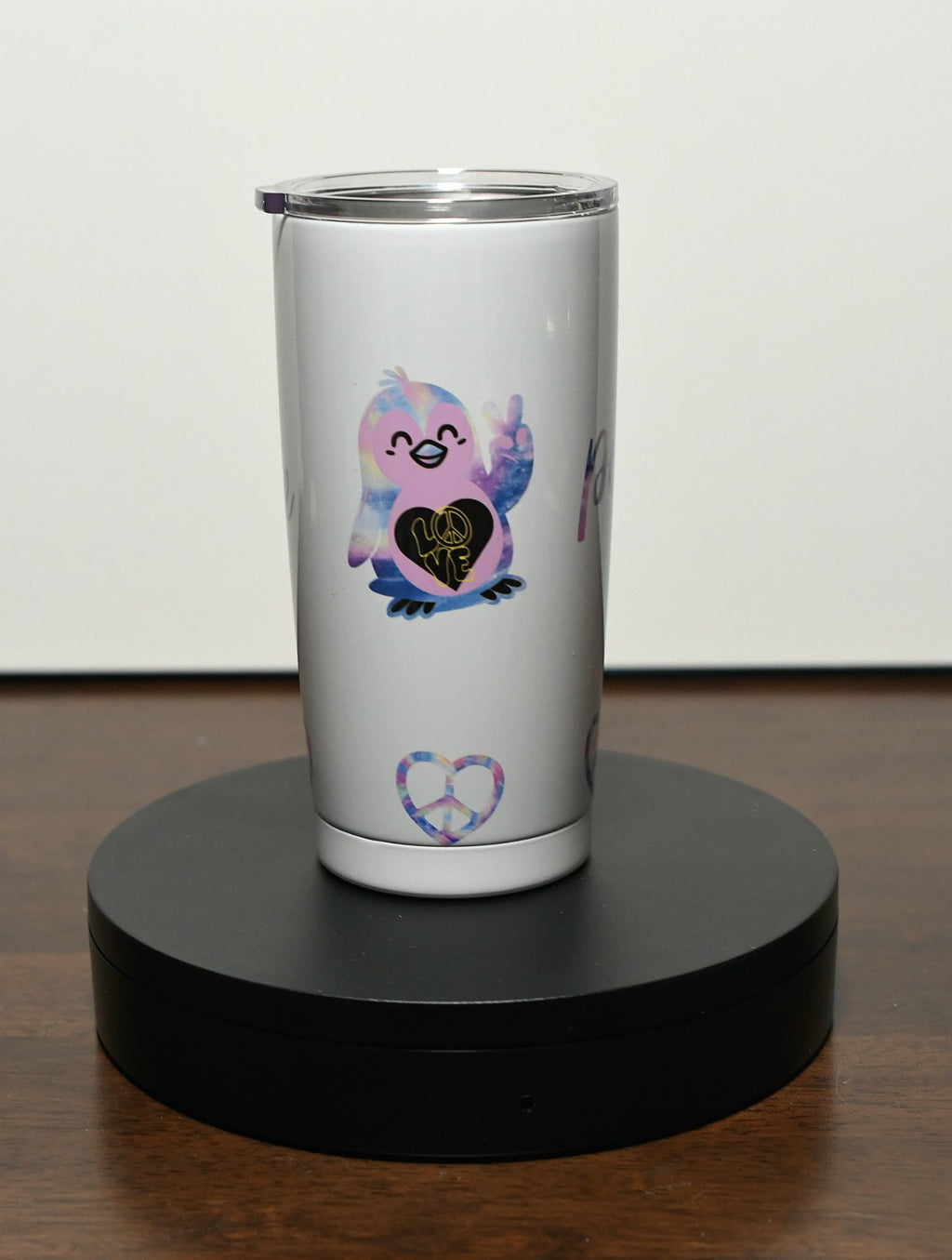 Penguin Peace and Love 20oz Tumbler