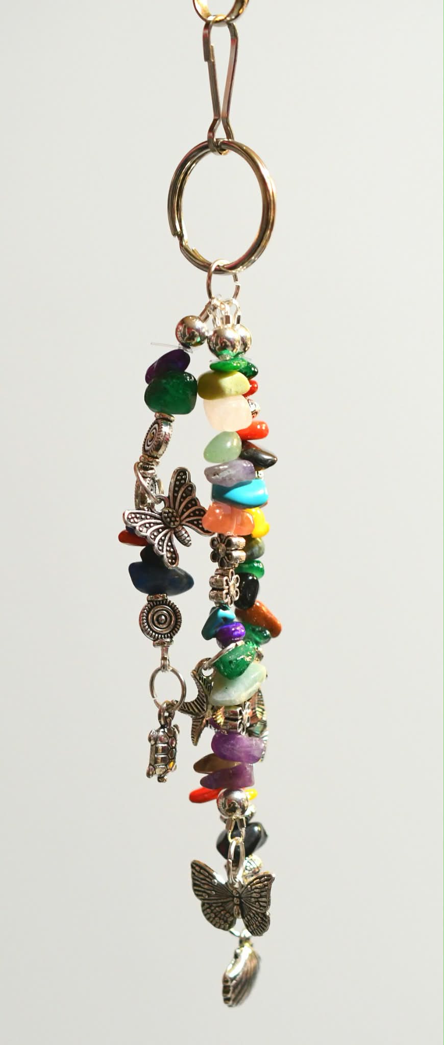 Butterfly, Turtle, Starfish, and Seashell Colorful Bag Charm